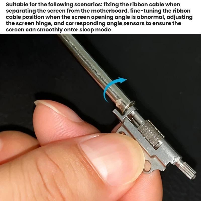 Computer Screen Sleep Line Adjustment Screwdriver, For MacBook Pro 14 / 16 Inch 2021-2025(Color Random Delivery)