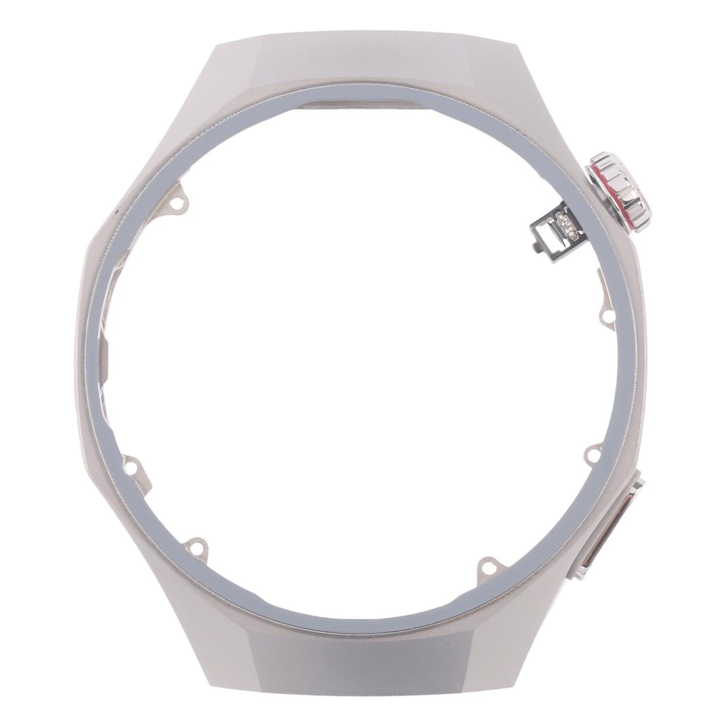 For Huawei Watch GT 5 Pro 46mm Original LCD Screen Frame Bezel Plate (Titanium Silver)